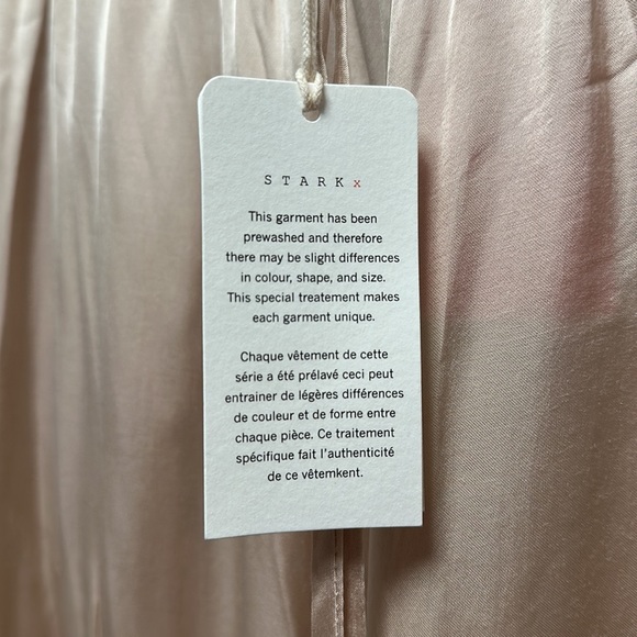 Stark Wide Legged Champagne Pants - Picture 3 of 5